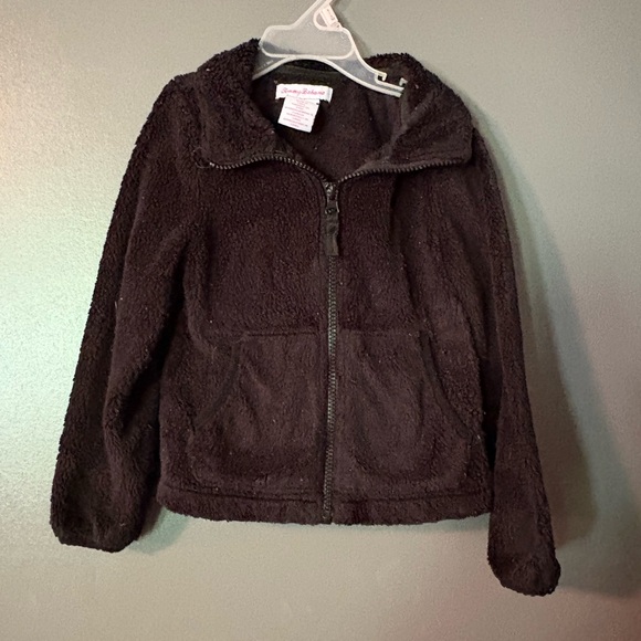 Tommy Bahama Other - Cozy TOMMY BAHAMA Black Fleece Jacket SZ-5T